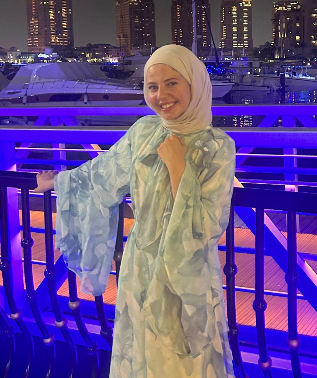 Lujain Nofal, Coordinating team support operations and overseeing planning and execution of events. from Jordan